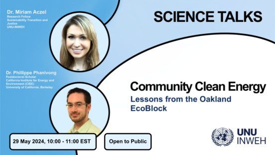 SCIENCE TALKS